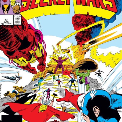 STL325963 MSH SECRET WARS FACSIMILE ED #9 FOIL VAR
