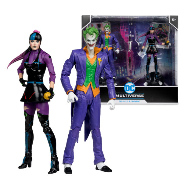 STL326082_9 DC COLLECTOR 7IN JOKER & PUNCHLINE AF 2PK
