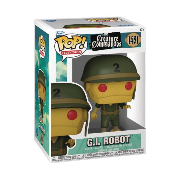 STL326551 POP TV CREATURE COMMANDOS GI ROBOT FIG