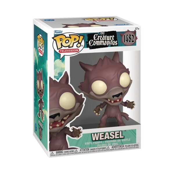 STL326552 POP TV CREATURE COMMANDOS WEASEL FIG