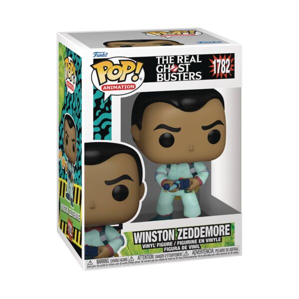 POP ANIMATION REAL GHOSTBUSTERS WINSTON ZEDDEMORE FIG