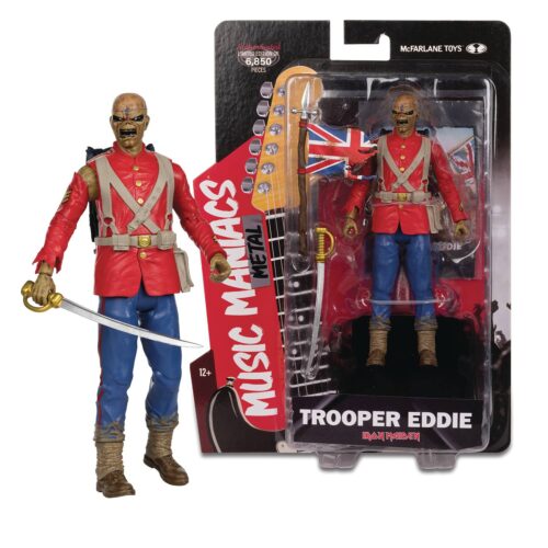 STL327140 MUSIC MANIACS WV2 METAL TROOPER EDDIE 6IN FIGURE