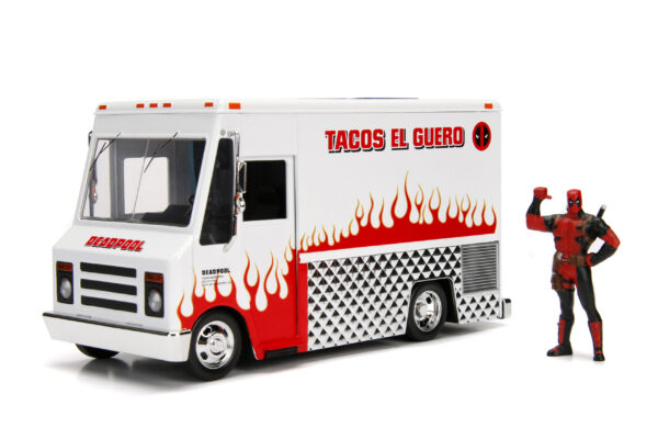 STL329403_19-scaled HOLLYWOOD RIDES DEADPOOL FOOD TRUCK 1/24 DIE-CAST VEHICLE