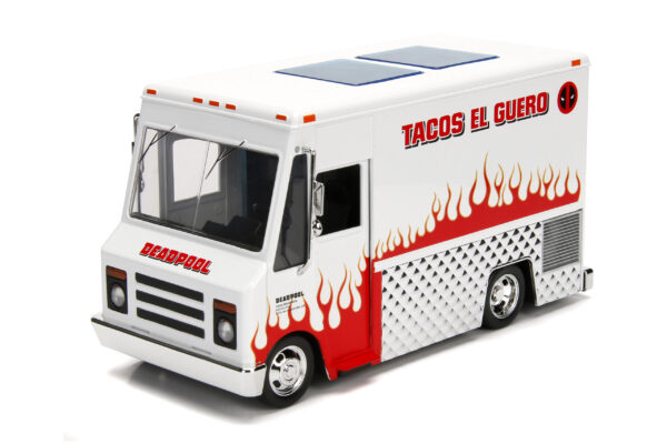 STL329403_21-scaled HOLLYWOOD RIDES DEADPOOL FOOD TRUCK 1/24 DIE-CAST VEHICLE