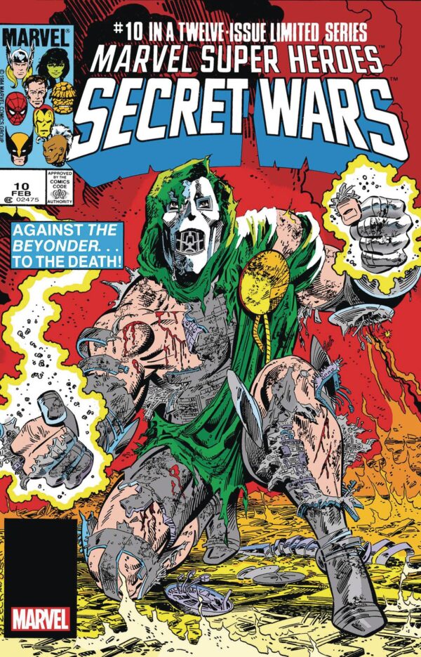 STL329930 MSH SECRET WARS FACSIMILE ED #10