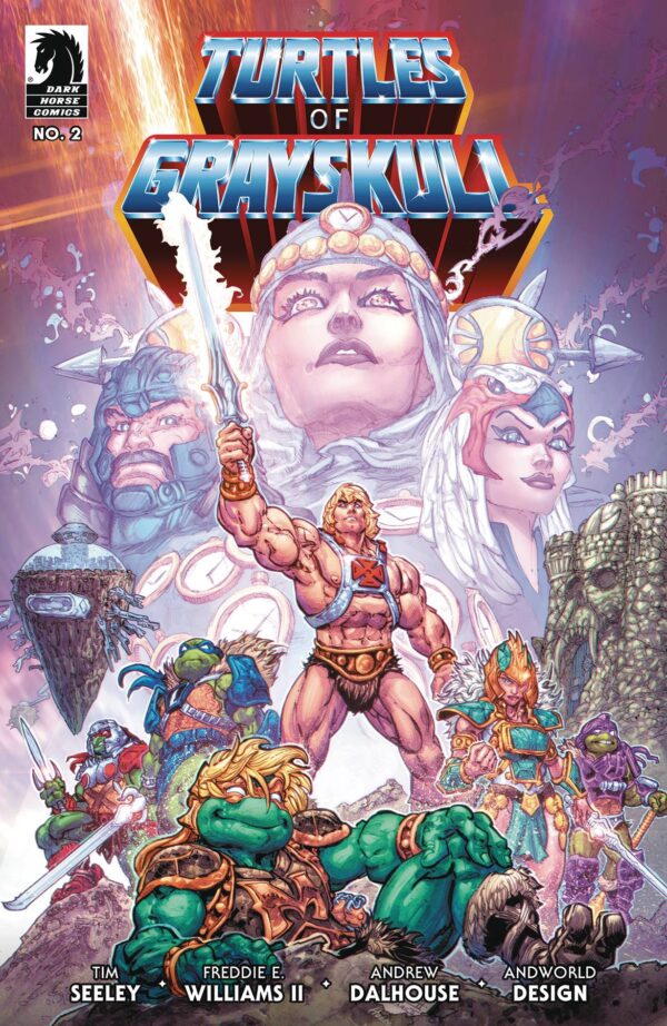 STL330260 MASTERS OF UNIVERSE TMNT TURTLES OF GRAYSKULL #2 CVR A WILLI