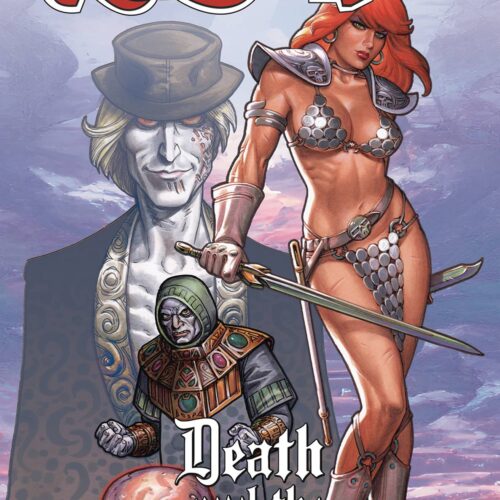 STL331888 RED SONJA DEATH AND THE DEVIL #1 CVR E LINSNER FOIL