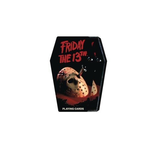 FRIDAY THE 13TH COFFIN BOX PLAYING CARDS