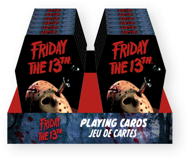 STL332782_2 FRIDAY THE 13TH COFFIN BOX PLAYING CARDS