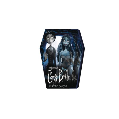 STL332784 CORPSE BRIDE BOX PLAYING CARDS