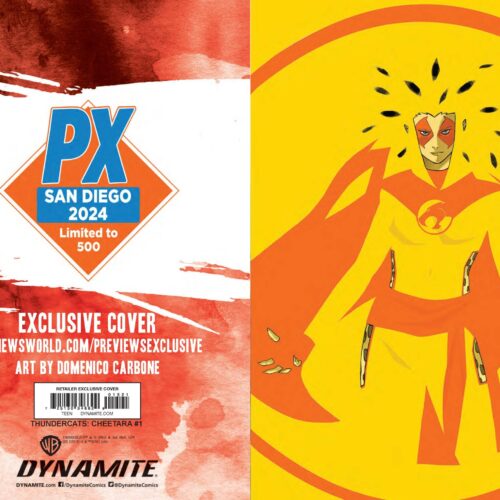 STL332927-scaled SDCC 2024 THUNDERCATS CHEETARA #1 PX VIRGIN VAR ED