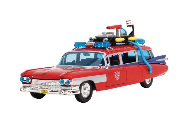 GHOSTBUSTERS ECTO-1 TRANSFORMERS MASHUP 1/24 DIE-CAST VEH