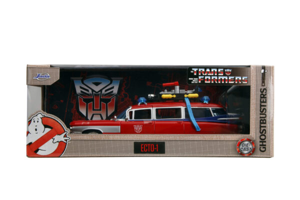 GHOSTBUSTERS ECTO-1 TRANSFORMERS MASHUP 1/24 DIE-CAST VEH