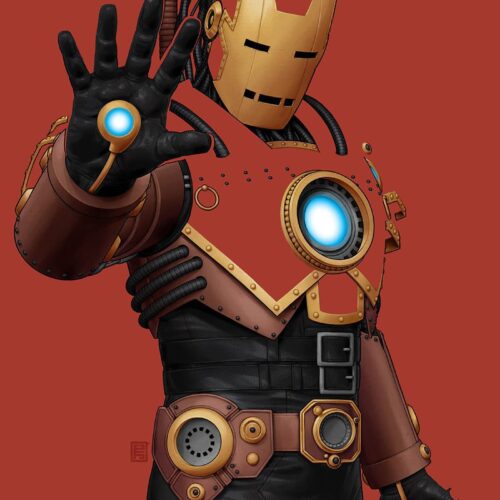 IRON MAN #1 JTC NEGATIVE SPACE VIR VAR