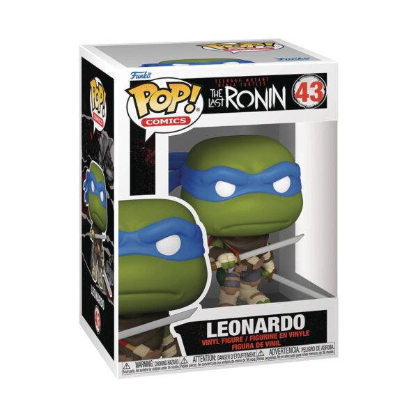 STL337614 POP COMICS TMNT LAST RONIN LEONARDO FIG