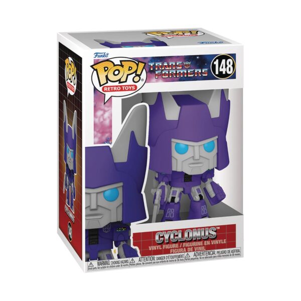 STL337632 POP VINYL TRANSFORMERS S4 CYCLONUS FIG
