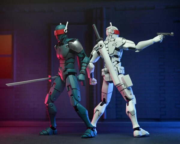 STL338013_2 TMNT THE LAST RONIN SYNJA ROBOTS 2 PACK 7IN AF