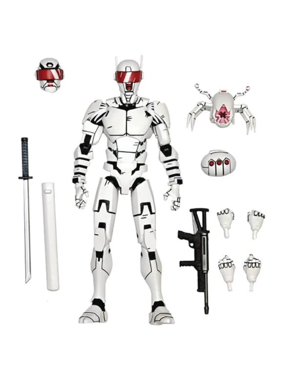 STL338017 TMNT THE LAST RONIN ULT ELITE SYNJA PATROL BOT 7IN AF