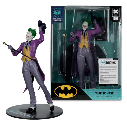 STL338468_2 DC MCFARLANE DIGITAL JOKER BY FABOK 12IN FIGURE