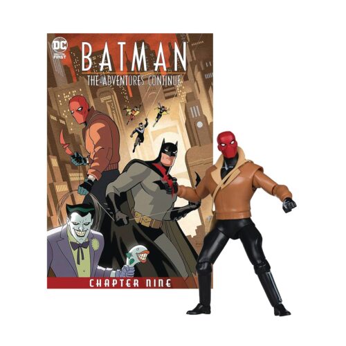 STL338488 DC DIRECT 7IN WV7 RED HOOD BAC AF W/COMIC