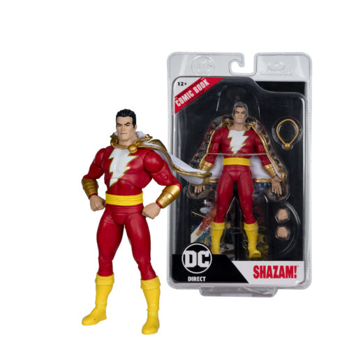 STL338489_1 DC DIRECT 7IN WV7 SHAZAM AF W/COMIC