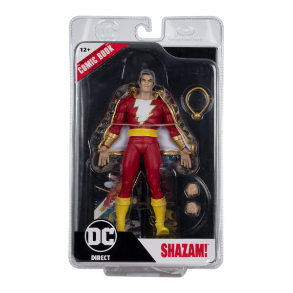 DC DIRECT 7IN WV7 SHAZAM AF W/COMIC
