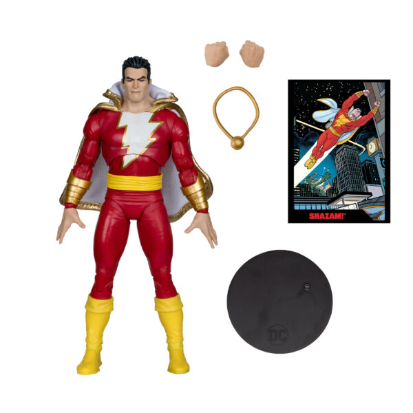DC DIRECT 7IN WV7 SHAZAM AF W/COMIC
