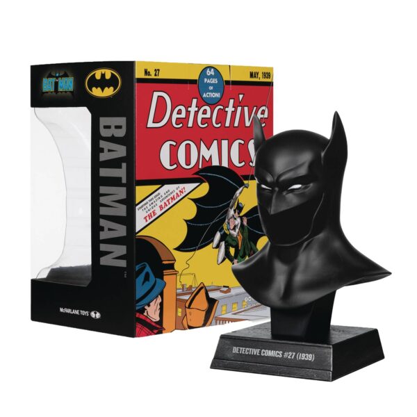 STL338496 DC DIRECT 1/3 WV2 BATMAN COWL 1ST APP PROP REPLICA