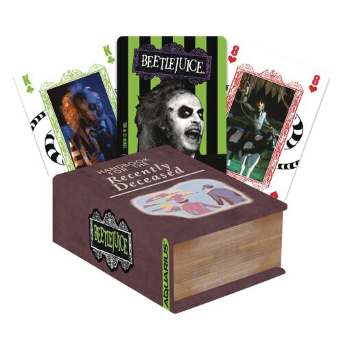 STL338572 BEETLEJUICE PREMIUM PLAYING CARDS