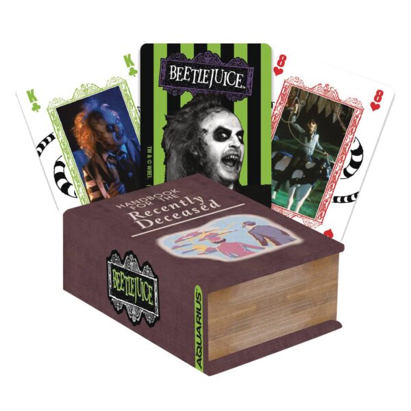 STL338572 BEETLEJUICE PREMIUM PLAYING CARDS