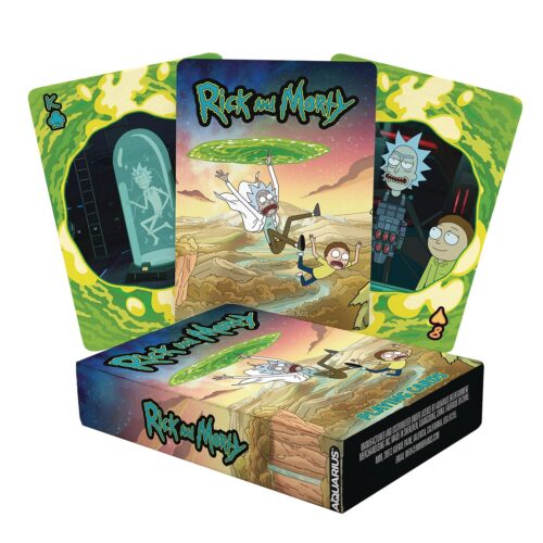 STL338580 RICK & MORTY PLAYING CARDS