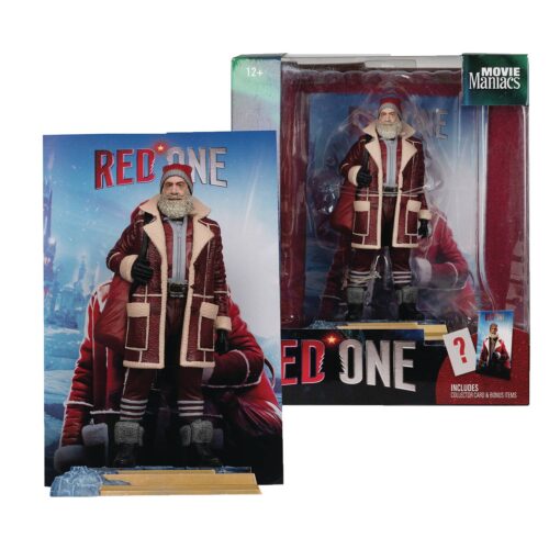 MOVIE MANIACS RED ONE NICK 6IN POSED FIG