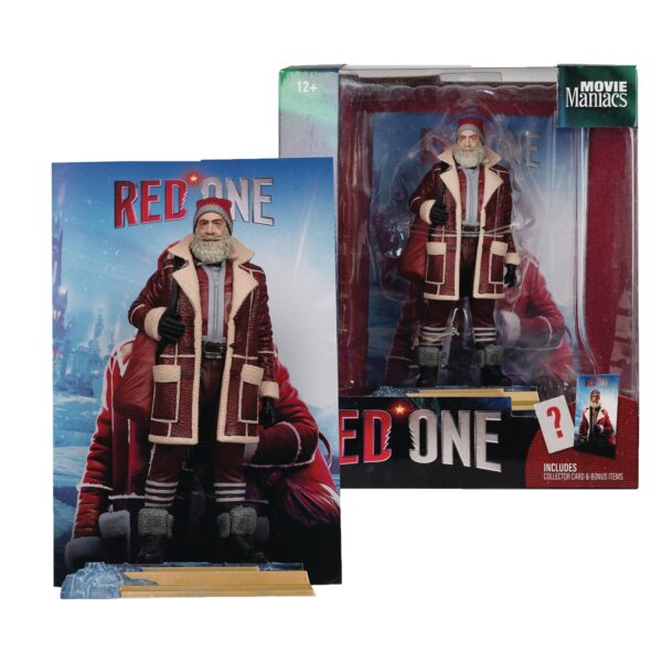 MOVIE MANIACS RED ONE NICK 6IN POSED FIG