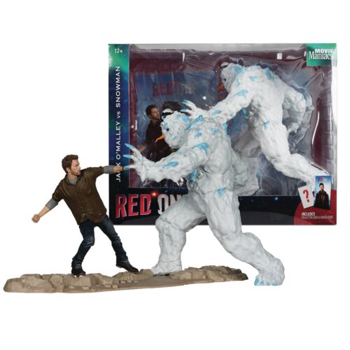 MOVIE MANIACS RED ONE JACK V SNOWMAN POSED FIG MULTI-PK