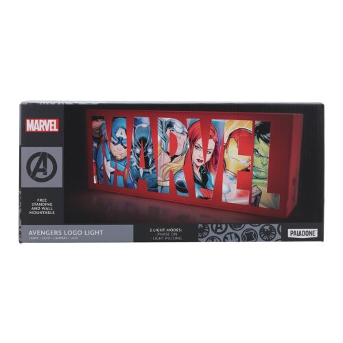 STL338954 AVENGERS LOGO LIGHT