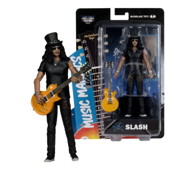 STL341197_3 MUSIC MANIACS WV3 ROCK & ROLL SLASH 6IN FIGURE