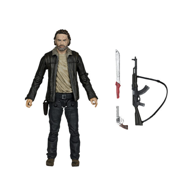 STL341203_5 WALKING DEAD 5IN WV1 DEPUTY RICK GRIMES AF