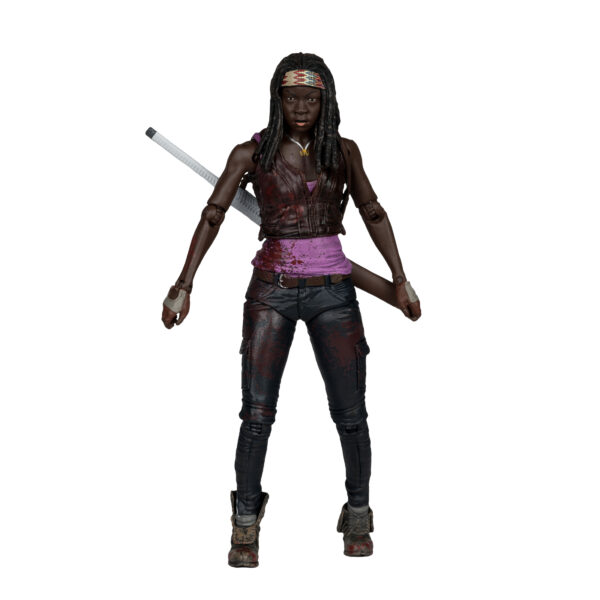 STL341205_6 WALKING DEAD 5IN WV1 MICHONNE AF