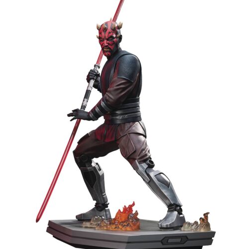 STL342036 STAR WARS MILESTONES CLONE WARS DARTH MAUL STATUE