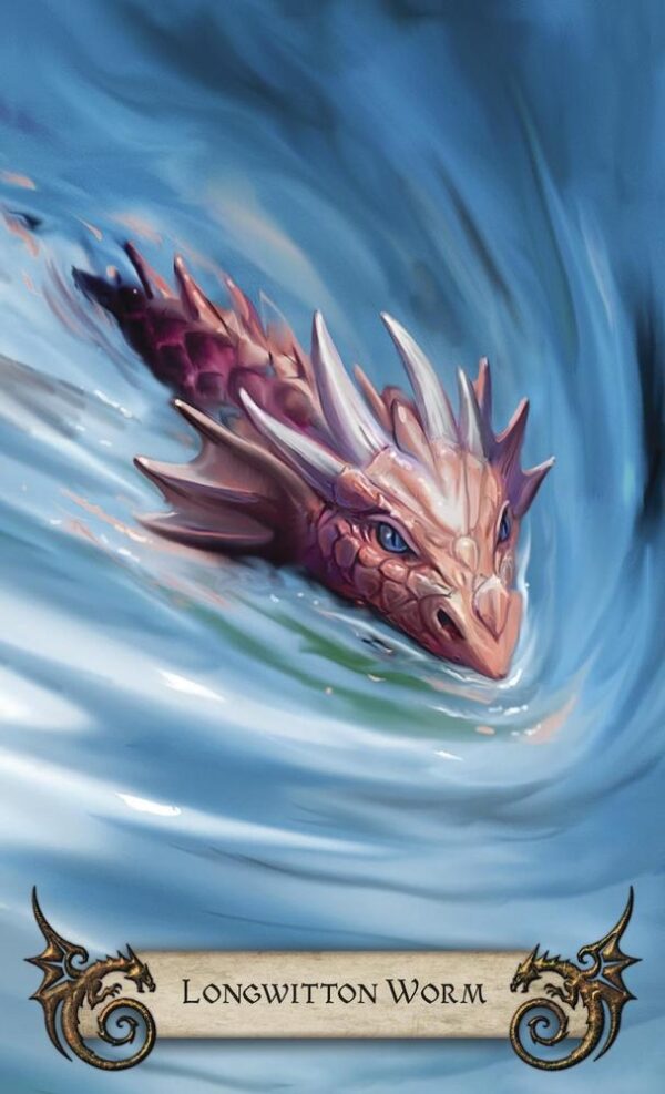 STL345533_3 WORLD DRAGON ORACLE TAROT DECK