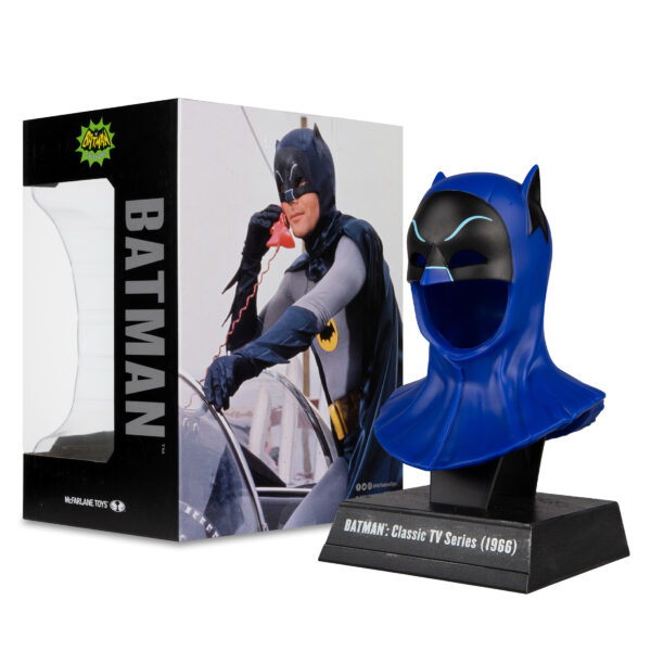 STL345962_8 DC DIRECT 1/3 WV1 BATMAN 1966 COWL PROP REPLICA