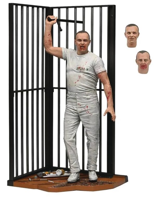 STL346505 SILENCE OF THE LAMBS DR HANNIBAL LECTOR PRISON ESCAPE 7IN AF