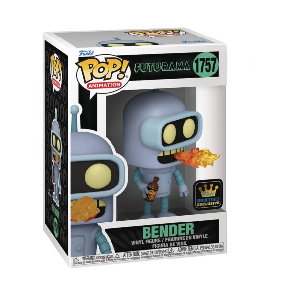 POP SPECIALTY SERIES POP TV FUTURAMA S4 BENDER FIG