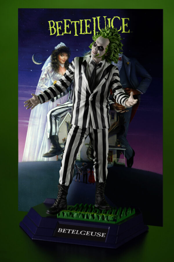 MOVIE MANIACS BEETLEJUICE 2 BEETLEJUICE 1 6IN POSED FIG