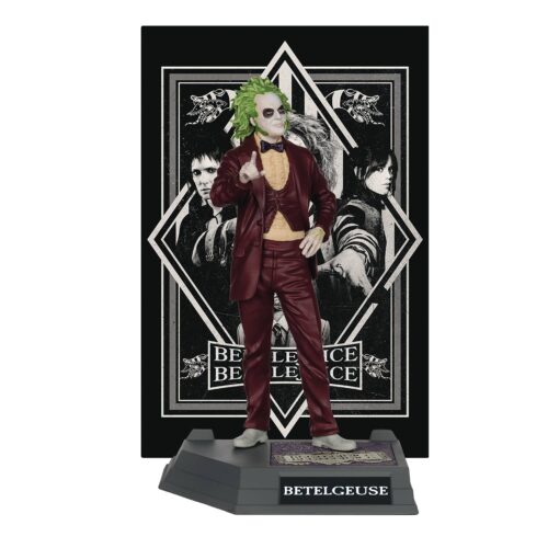 STL347191 MOVIE MANIACS BEETLEJUICE 2 BEETLEJUICE 2 6IN POSED FIG