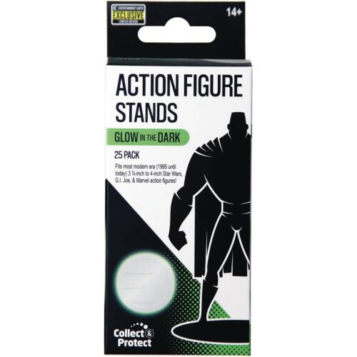 STL348049 ACTION FIGURE GLOW IN THE DARK 25PC STAND PACK