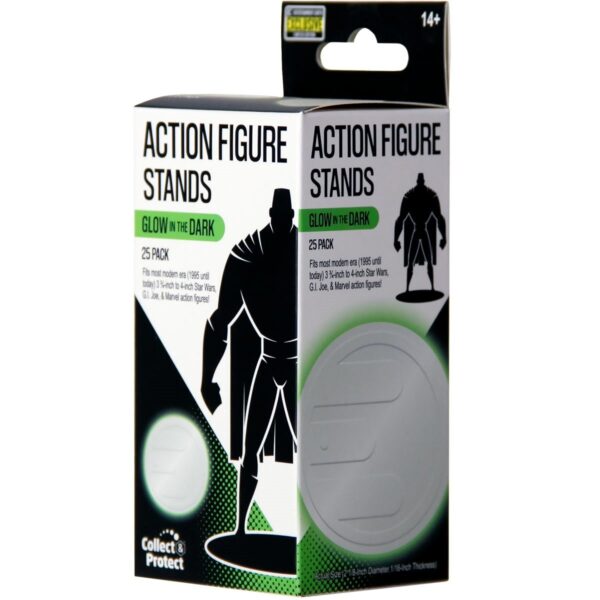 ACTION FIGURE GLOW IN THE DARK 25PC STAND PACK