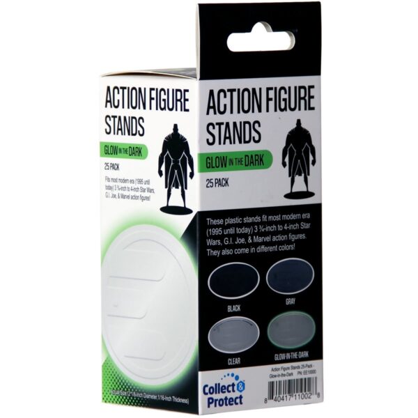 ACTION FIGURE GLOW IN THE DARK 25PC STAND PACK