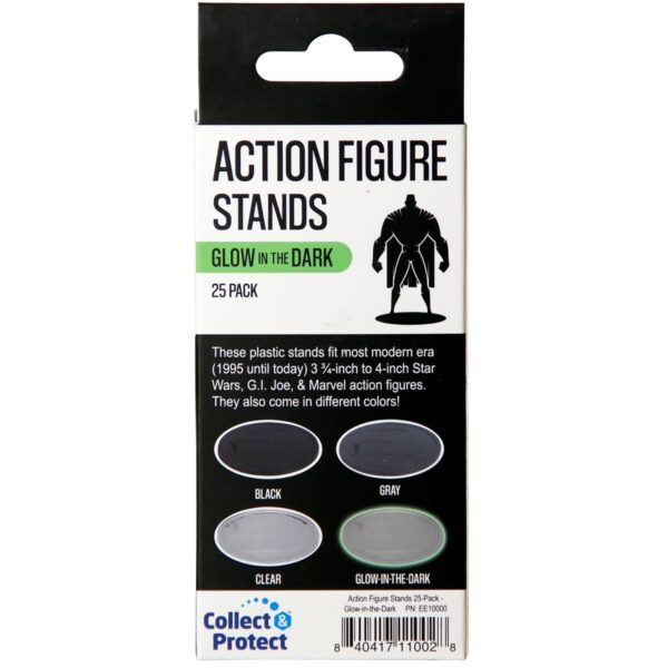 ACTION FIGURE GLOW IN THE DARK 25PC STAND PACK