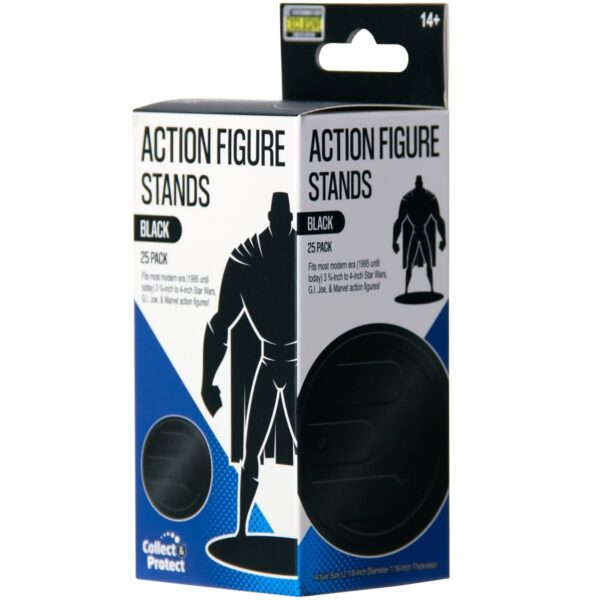 STL348052_3 ACTION FIGURE BLACK 25PC STAND PACK